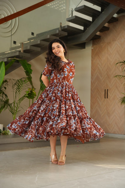 Graceful Bloom Gown