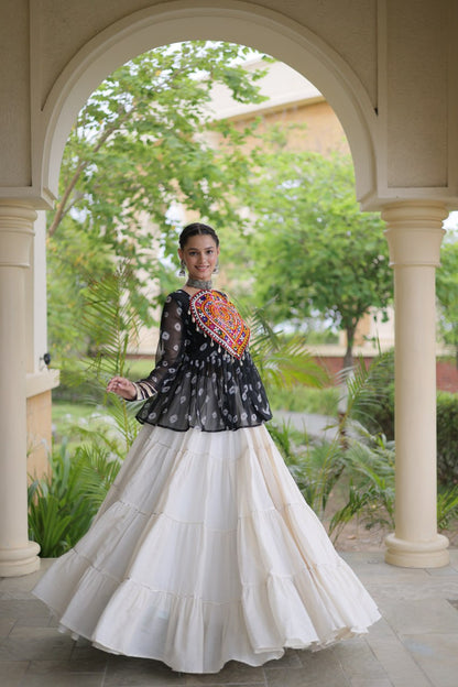 RangBhoomi Navratri Lehenga Choli Collection 2026 – Full-Stitched Festive Set