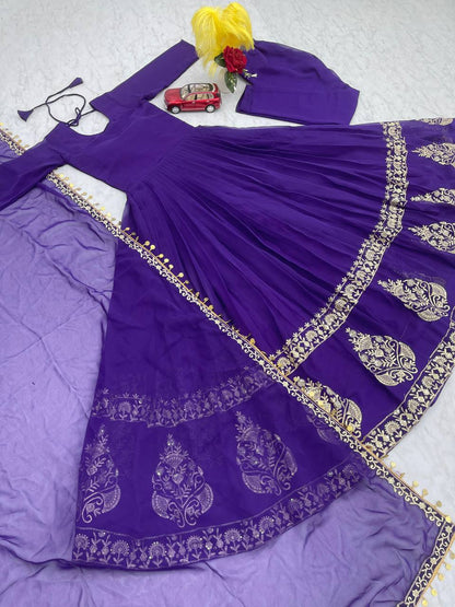 RB Georgette Gown