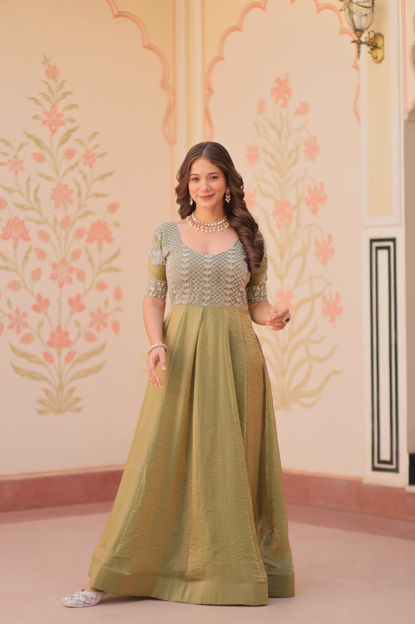 Beaded Radiance Gown
