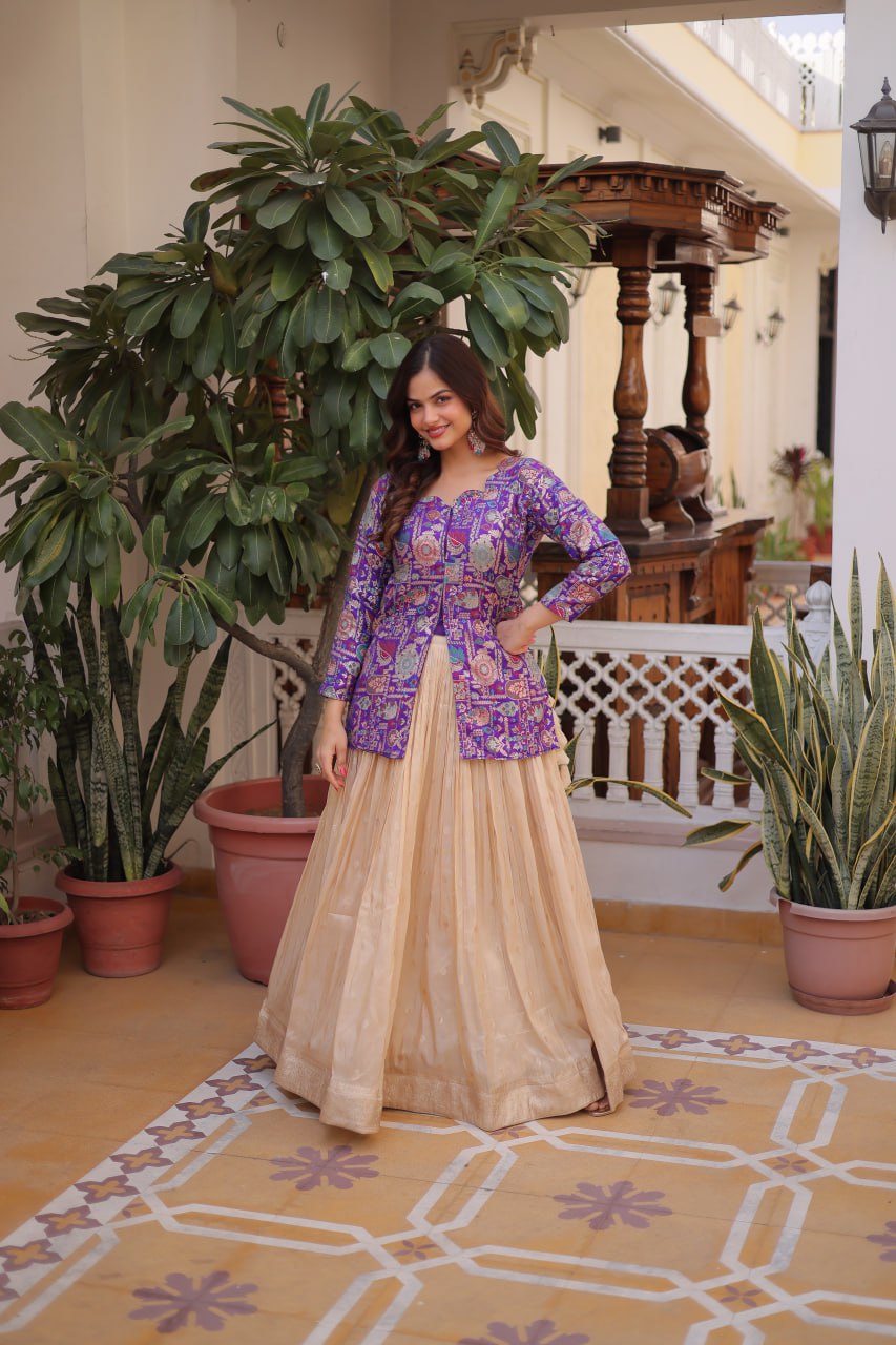 RangBhoomi Premium Ready-to-Wear Lehenga Choli Collection 2026 - Elegant Full-Stitched Ensemble