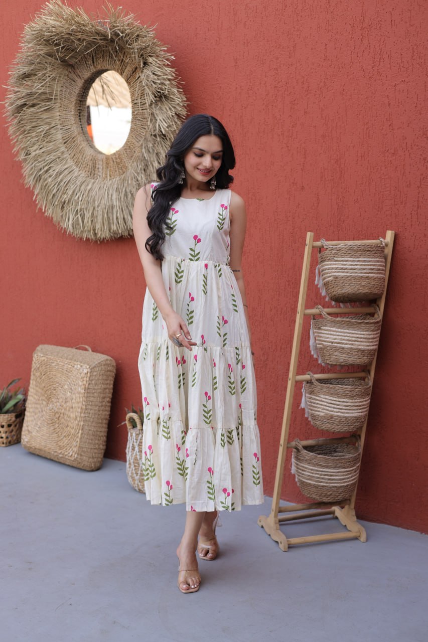 RangBhoomi Premium Designer Ready-Made Kurti Collection 2026 – Elegant Printed Cotton Tops
