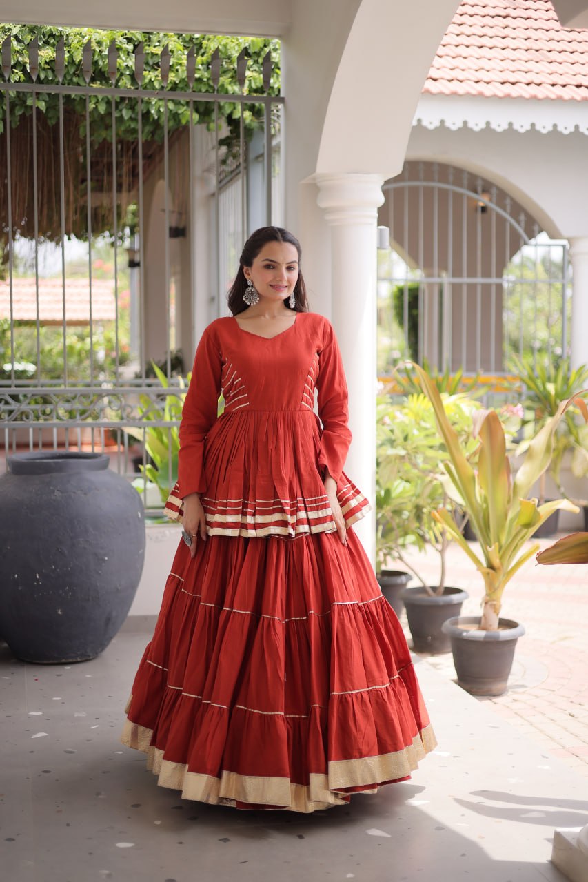 RangBhoomi Navratri Lehenga Choli Collection 2026 - Festive Full-Stitched Set