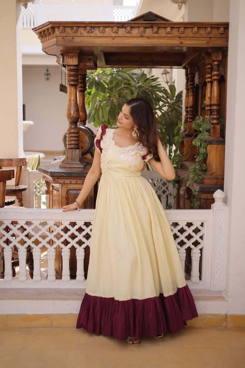 Premium Ready-Made Designer Gown Collection by RangBhoomi