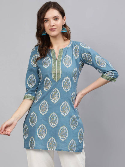 Blush - Office Wear Pure Cotton Kurti