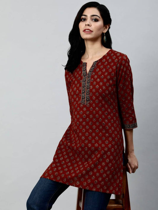 Blush - Office Wear Pure Cotton Kurti