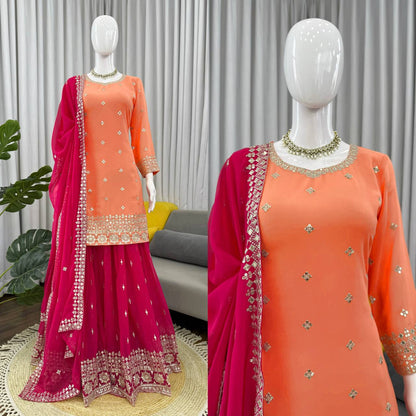 Premium Designer SP Series Ensemble – Real-Model Showcase by RangBhoomi