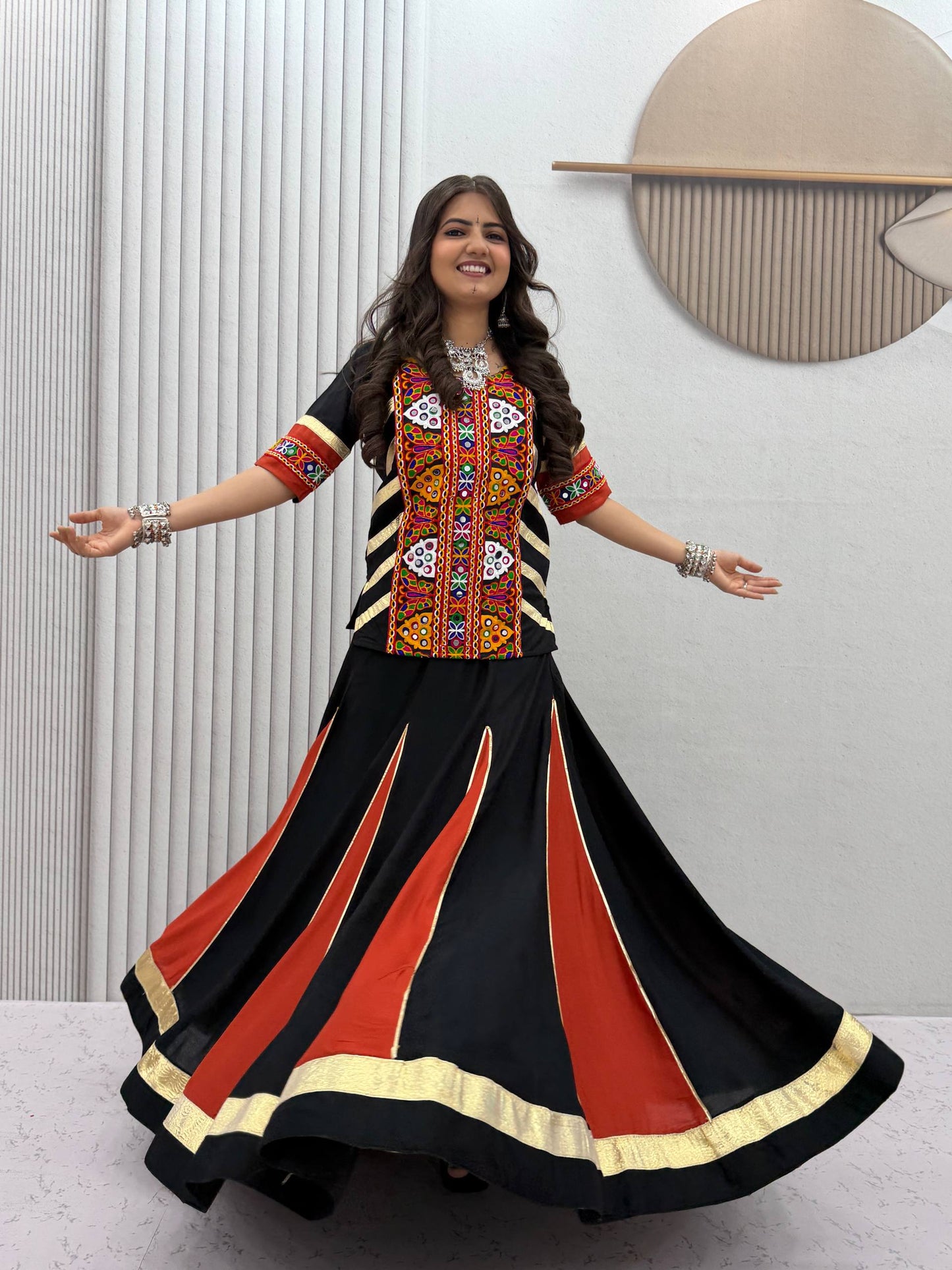 Navratri Special Kediyu Lehenga Set — RangBhoomi Festive Collection