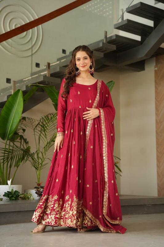 Premium Designer Gown - Exquisite Readymade Collection