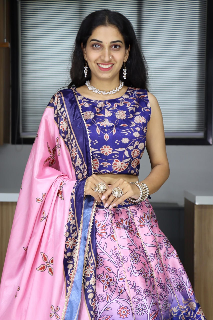 RangBhoomi Exclusive Printed Lehenga Collection – Vibrant Floral and Geometric Ethnic Wear