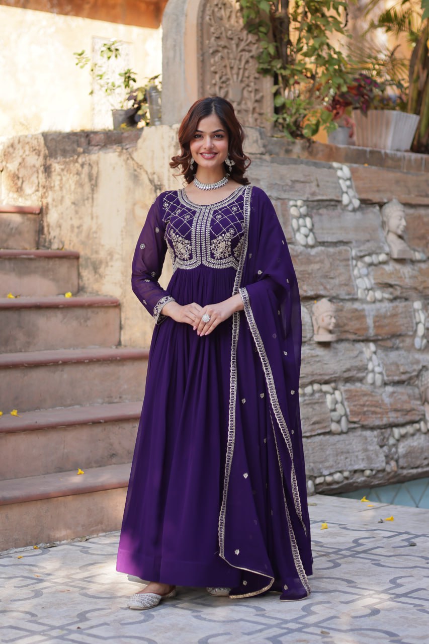 Rangbhoomi Gown