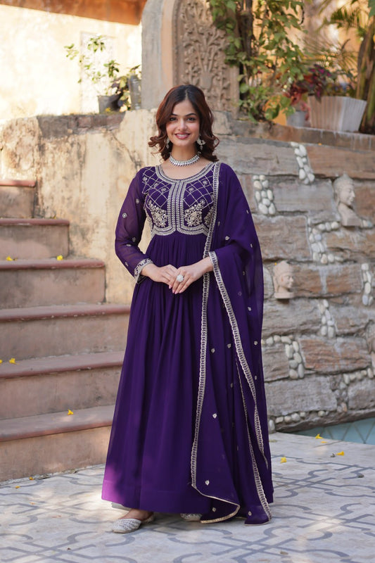 Rangbhoomi Gown