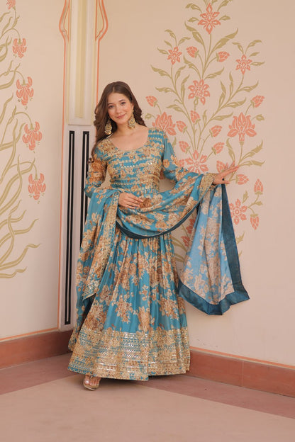 Floral Gown
