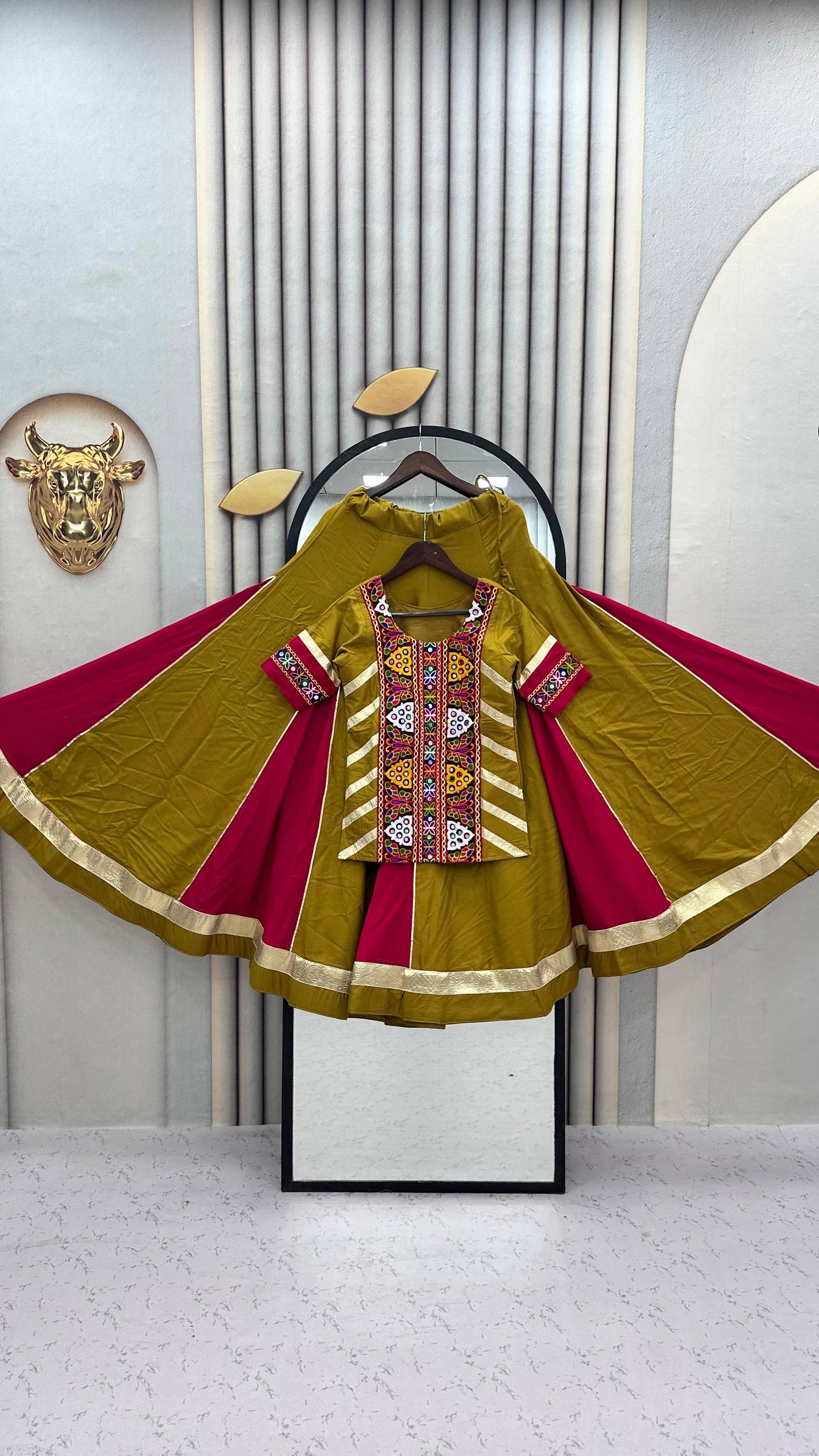 Navratri Special Kediyu Lehenga Set — RangBhoomi Festive Collection