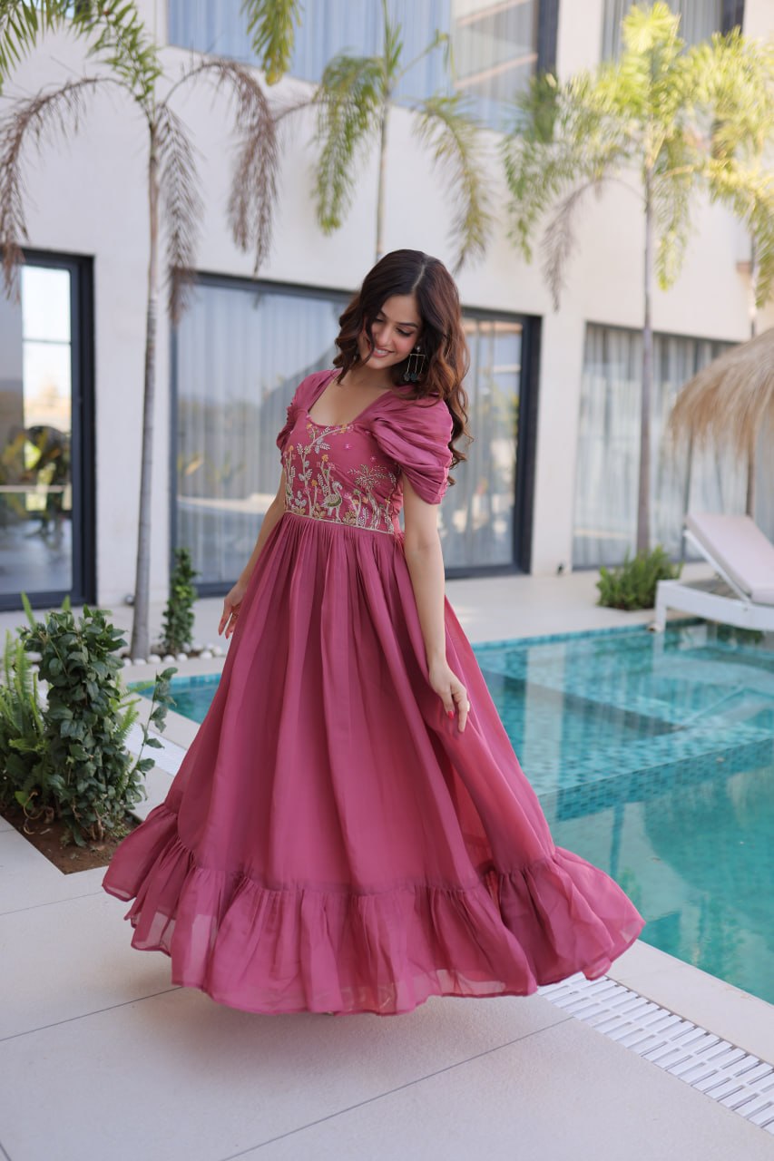 RangBhoomi Premium Designer Ready-Made Gown Collection 2026