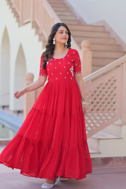 Elegant Readymade Gown - Designer Collection