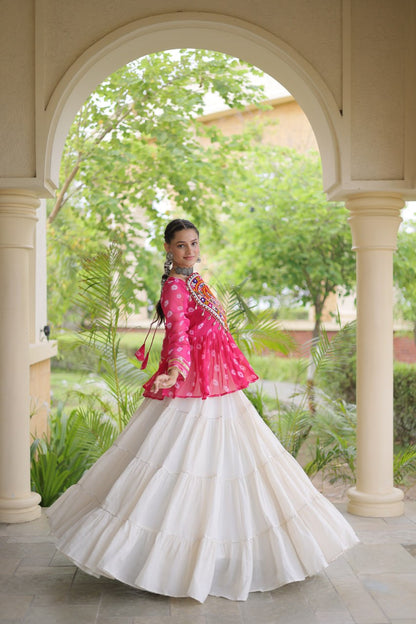 RangBhoomi Navratri Lehenga Choli Collection 2026 – Full-Stitched Festive Set