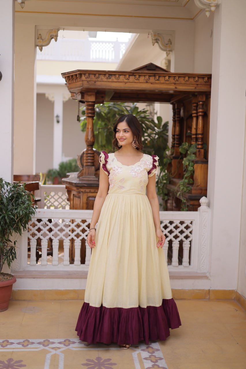 Premium Ready-Made Designer Gown Collection by RangBhoomi