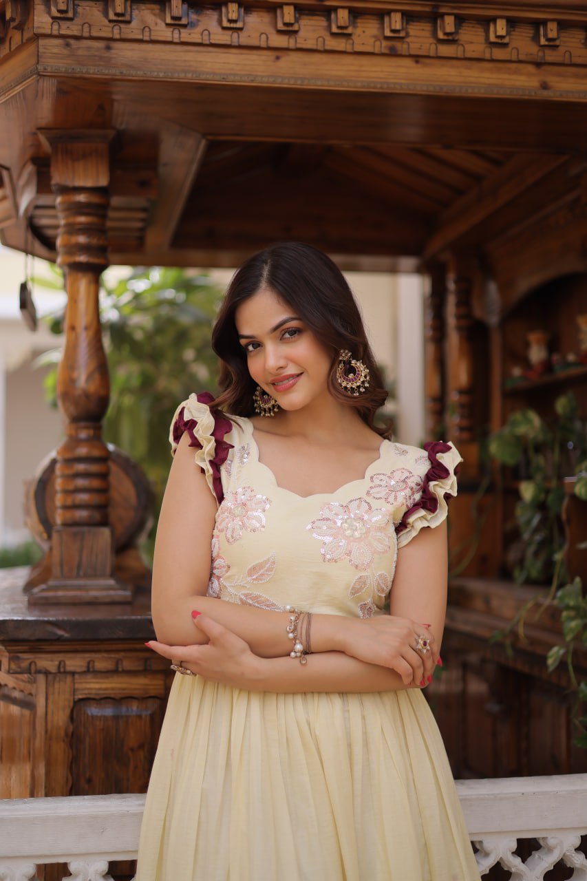 Premium Ready-Made Designer Gown Collection by RangBhoomi