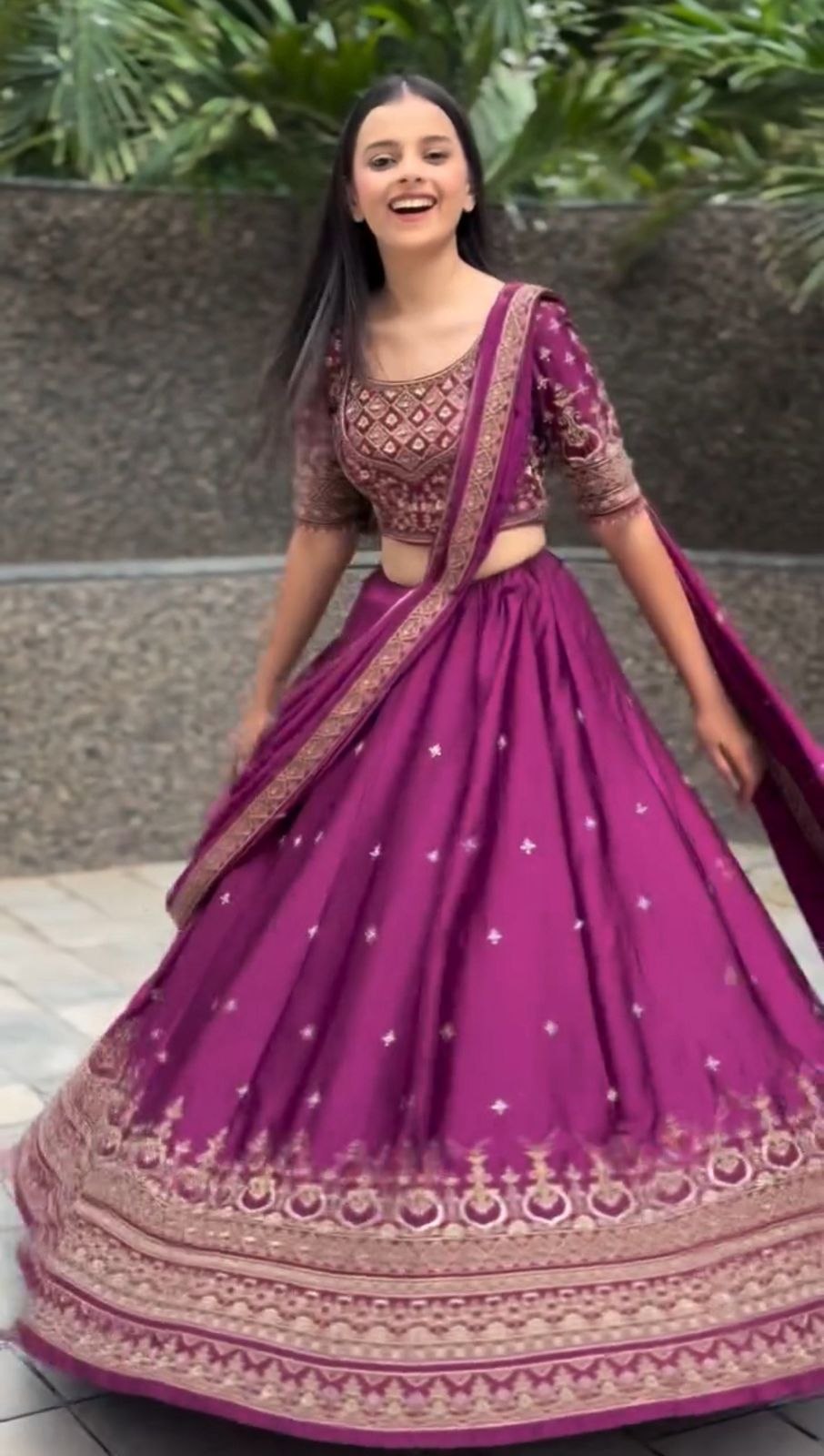 RangBhoomi New Festival Lehenga Choli with Heavy Embroidery and Sequence Work
