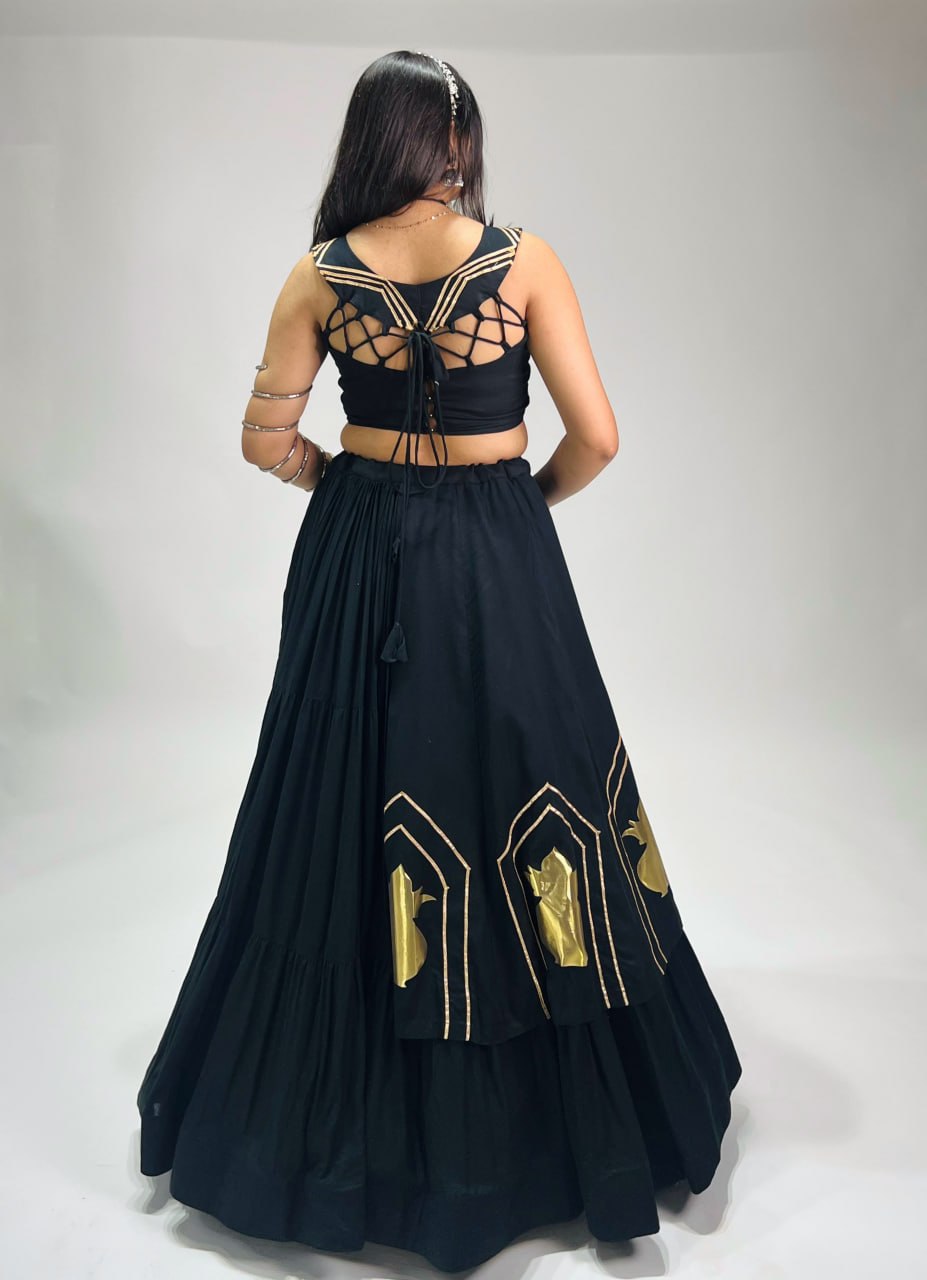 RangBhoomi CHITRA Ethnic Cotton Lehenga Set — Navratri Collection