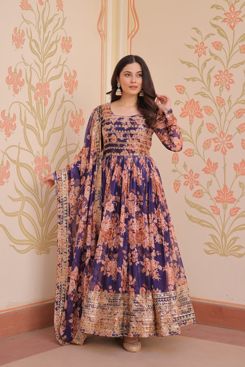 Floral Gown