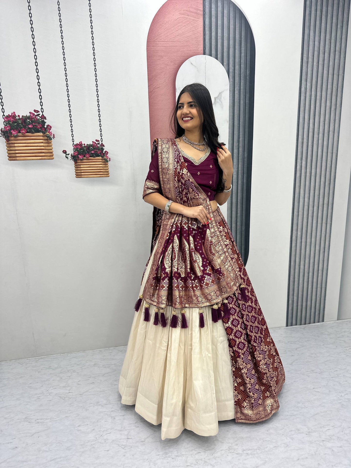 Exclusive Wedding Collection Featuring Trendy Lehenga and Saree Sets by RangBhoomi