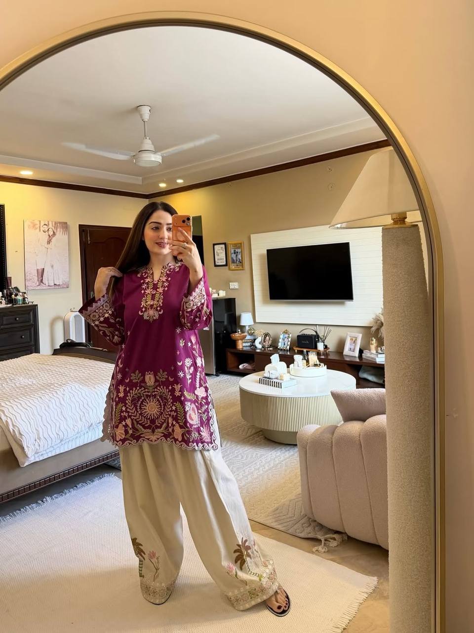 Stylish and Comfortable Designer Embroidered Co-Ord Set for Summer by RangBhoomi