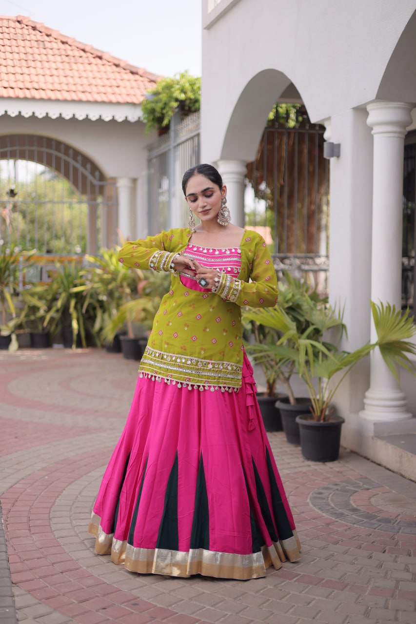 RangBhoomi Navratri Lehenga Choli Collection 2026 - Full-Stitched Festive Set