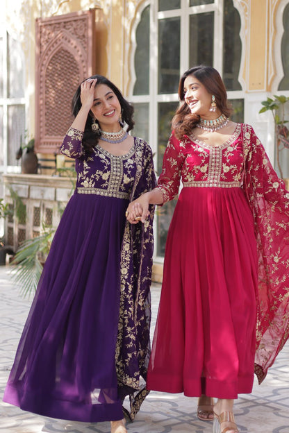 Premium Gown | Indian Embroidered Dress - Shop Now!
