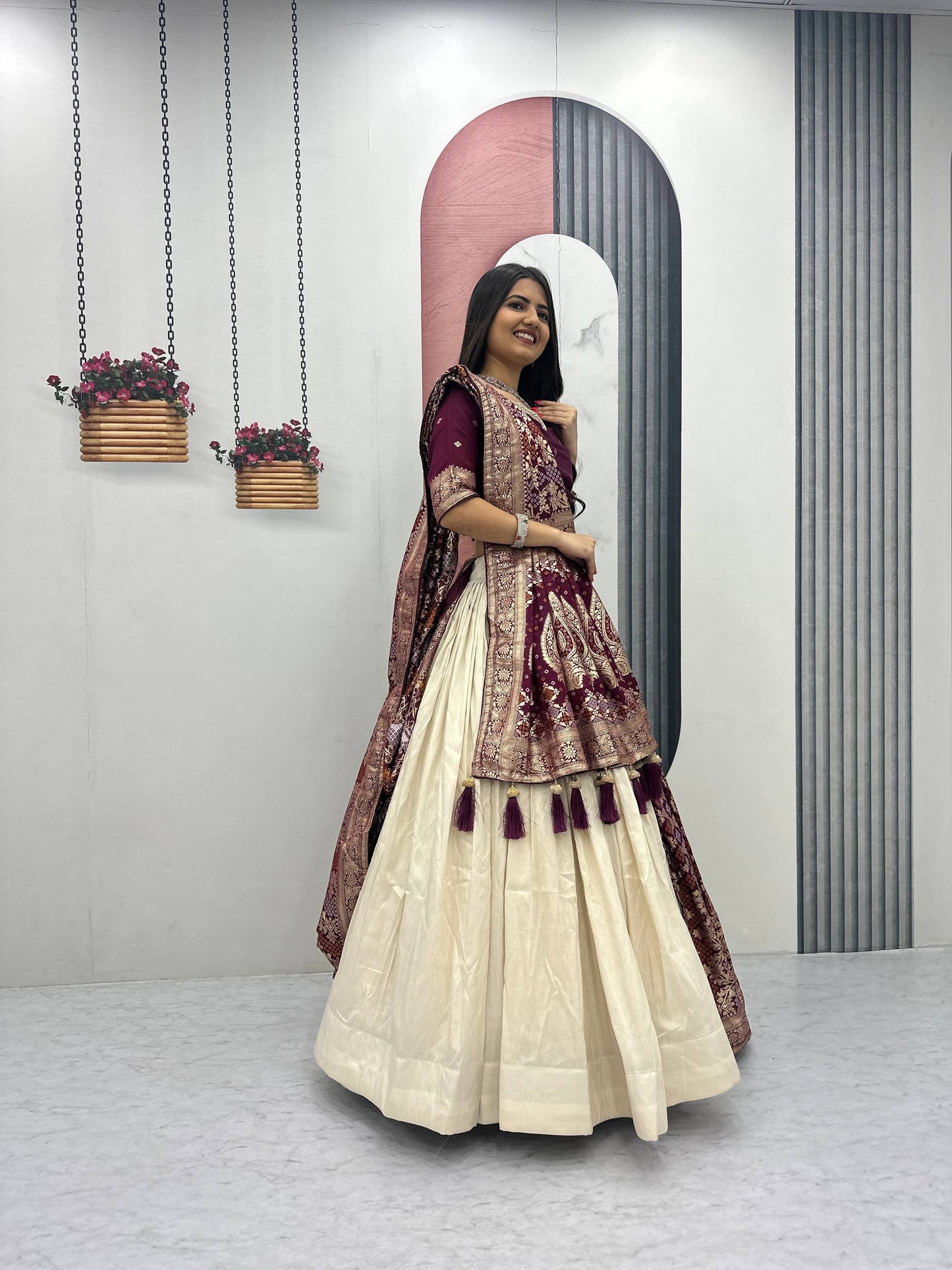 Exclusive Wedding Collection Featuring Trendy Lehenga and Saree Sets by RangBhoomi