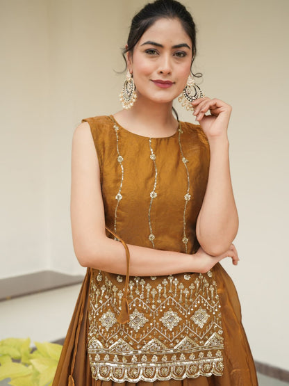 Premium Beads Embroidered Jacket-Lehenga Sets ✨