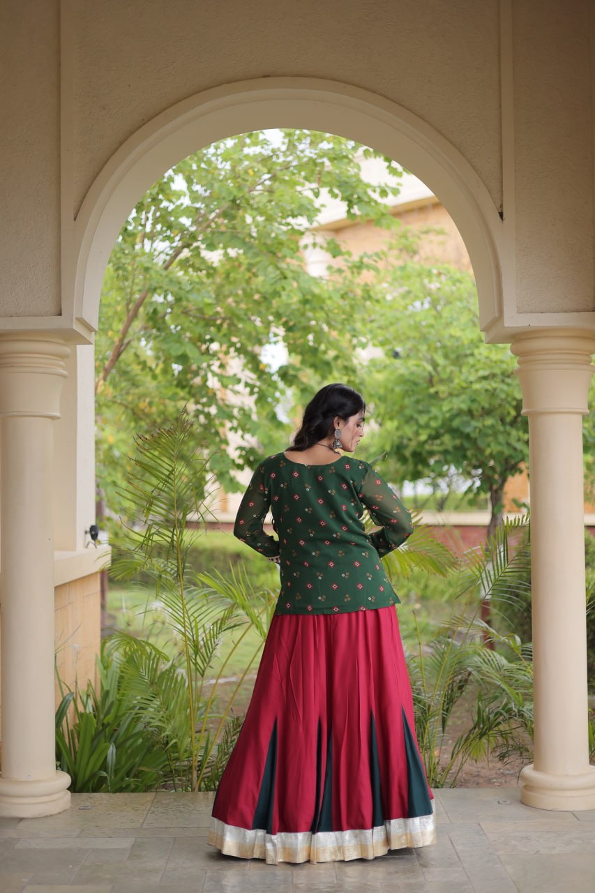 RangBhoomi Navratri Lehenga Choli Collection 2026 - Full-Stitched Festive Set