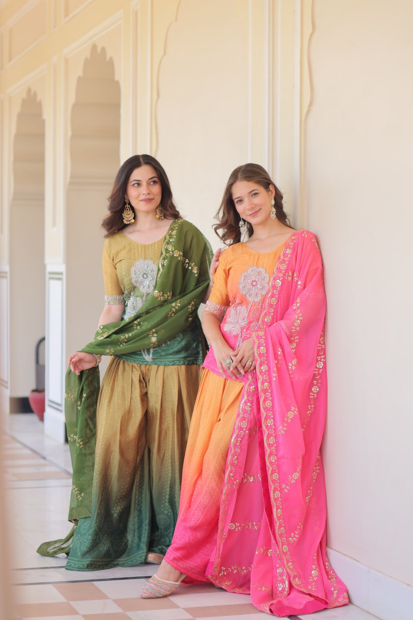 Sharara Suit - Premium Designer Collection 2025