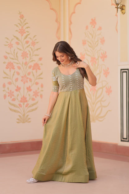 Beaded Radiance Gown