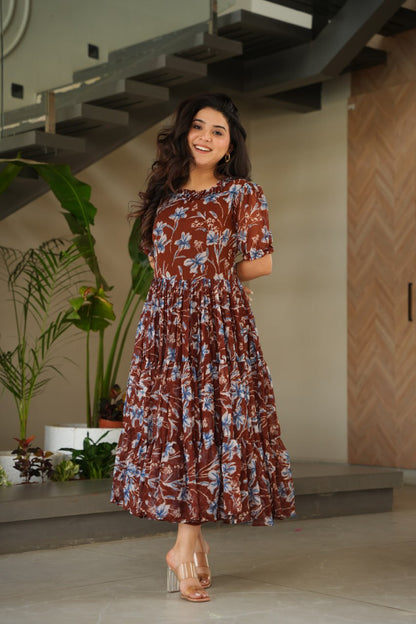 Graceful Bloom Gown