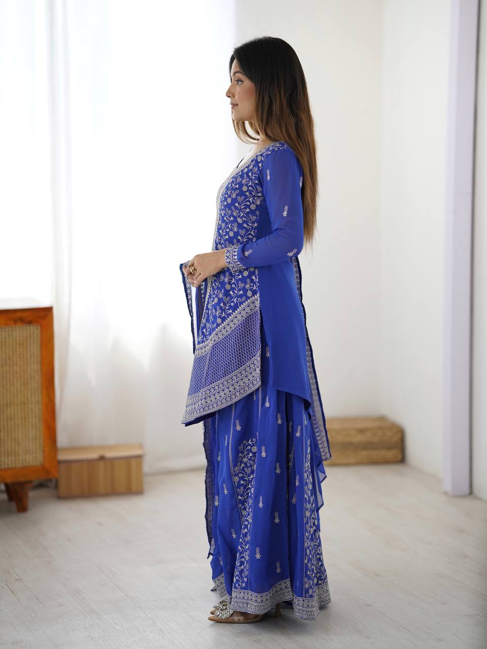 Premium Brand Wear Collection Featuring Real-Model Photography – Elegant Festive and Party Outfit