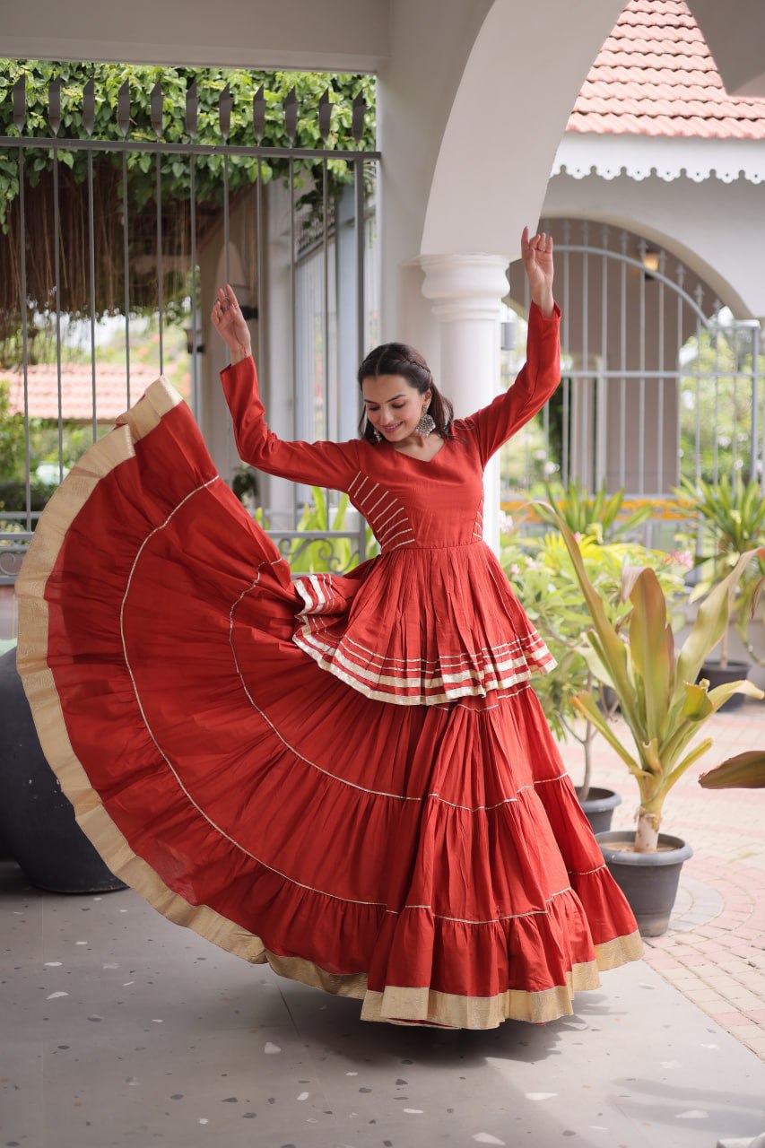 RangBhoomi Navratri Lehenga Choli Collection 2026 - Festive Full-Stitched Set
