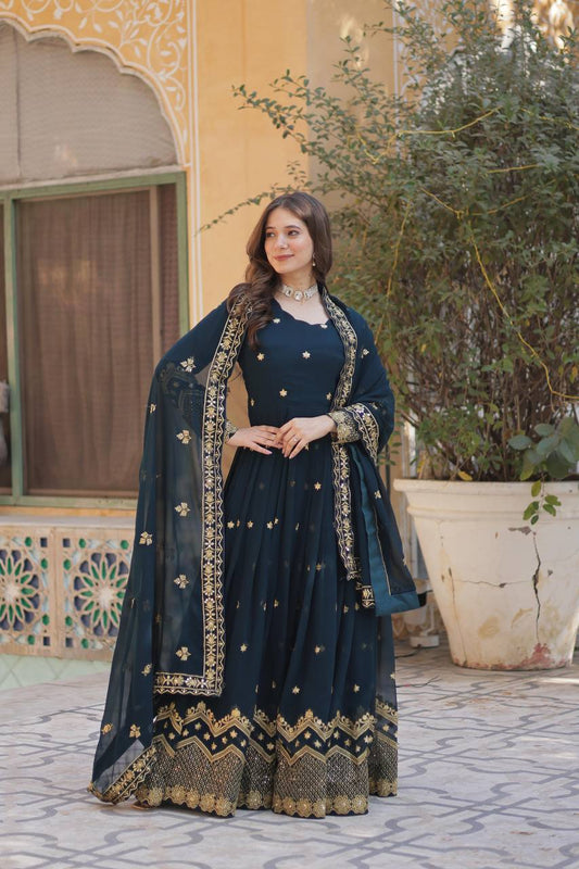 Stunning Designer Ready-Made Gown