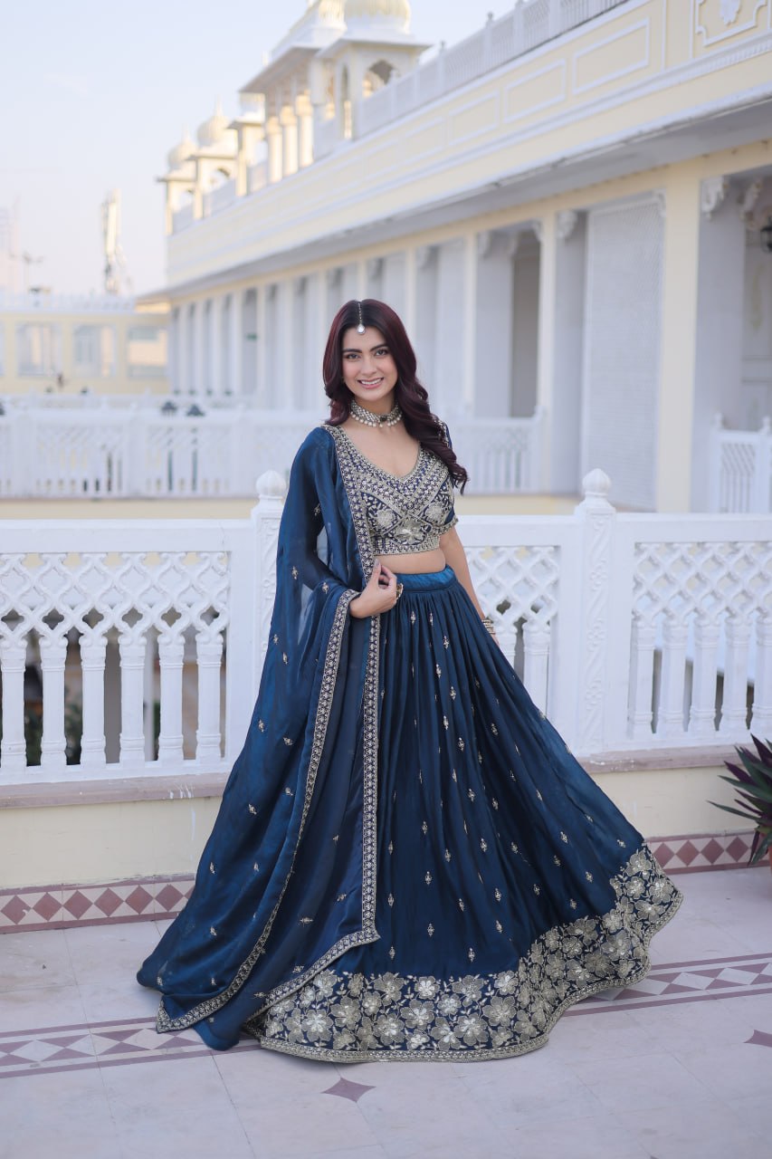 RangBhoomi Premium Readymade Lehenga Choli Collection 2026 - Rama