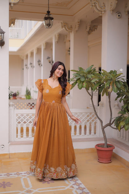 RangBhoomi Premium Designer Ready-Made Gown Collection