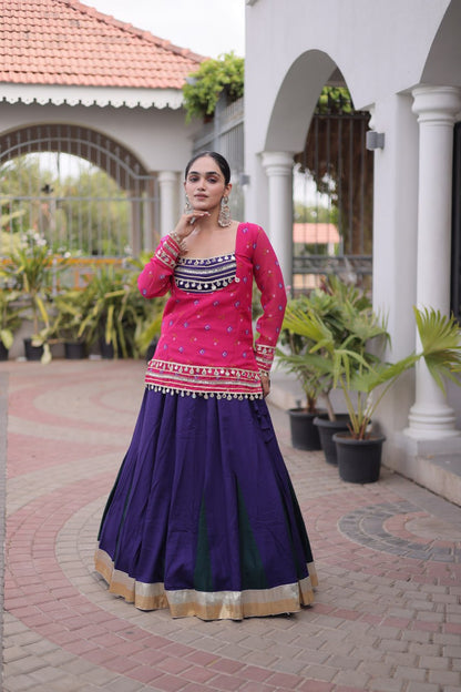 RangBhoomi Navratri Lehenga Choli Collection 2026 - Full-Stitched Festive Set
