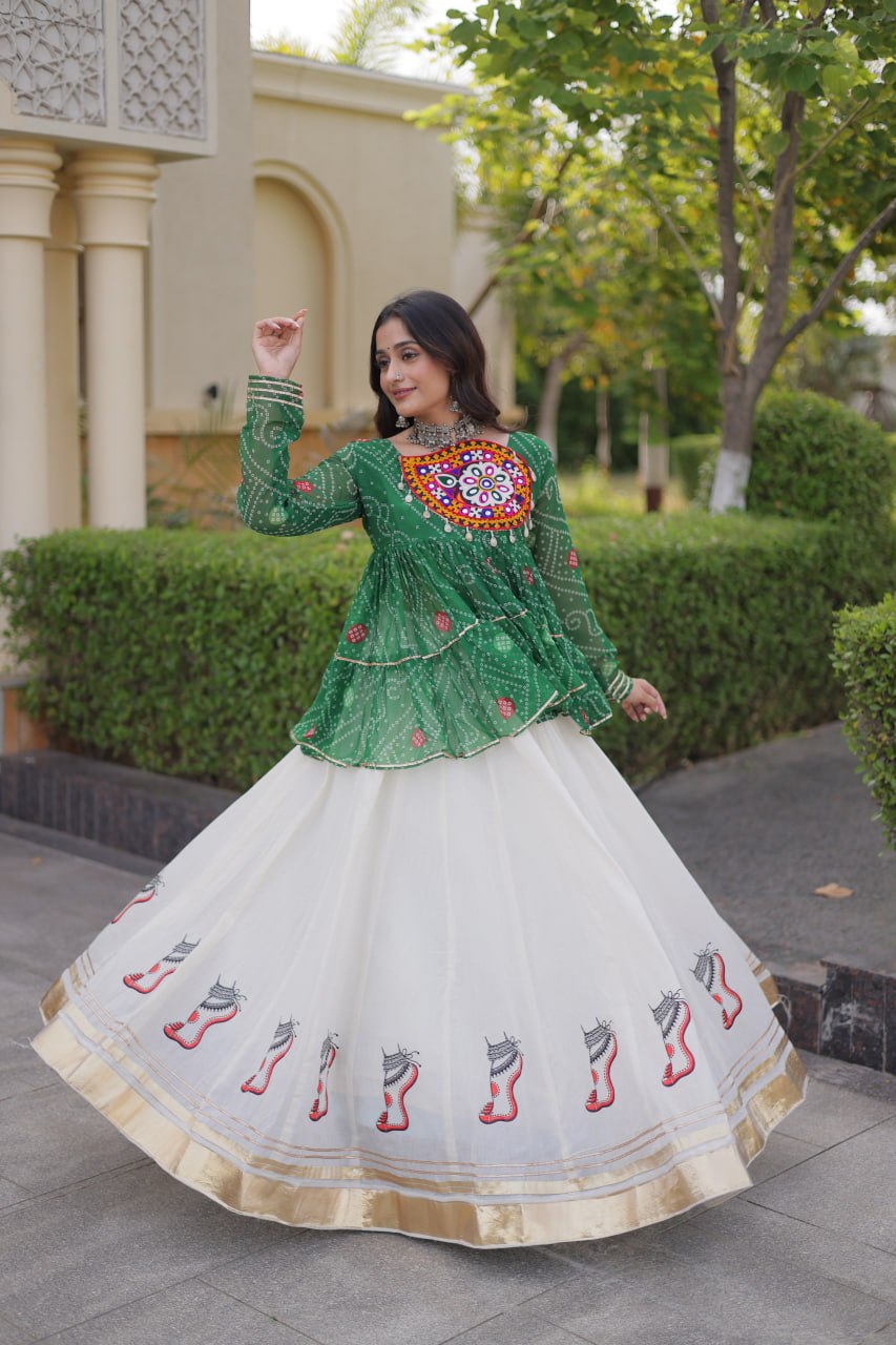 RangBhoomi Navratri Lehenga Choli Collection 2026 - Festive Full-Stitched Set
