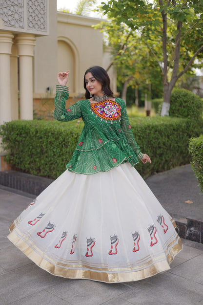 RangBhoomi Navratri Lehenga Choli Collection 2026 - Festive Full-Stitched Set