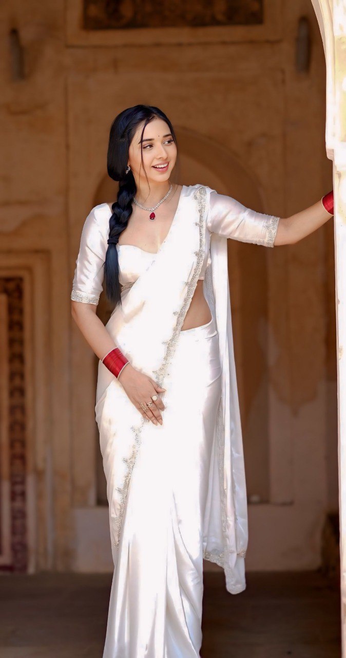 Elegant Ready To Wear Saree - Rangoli Silk