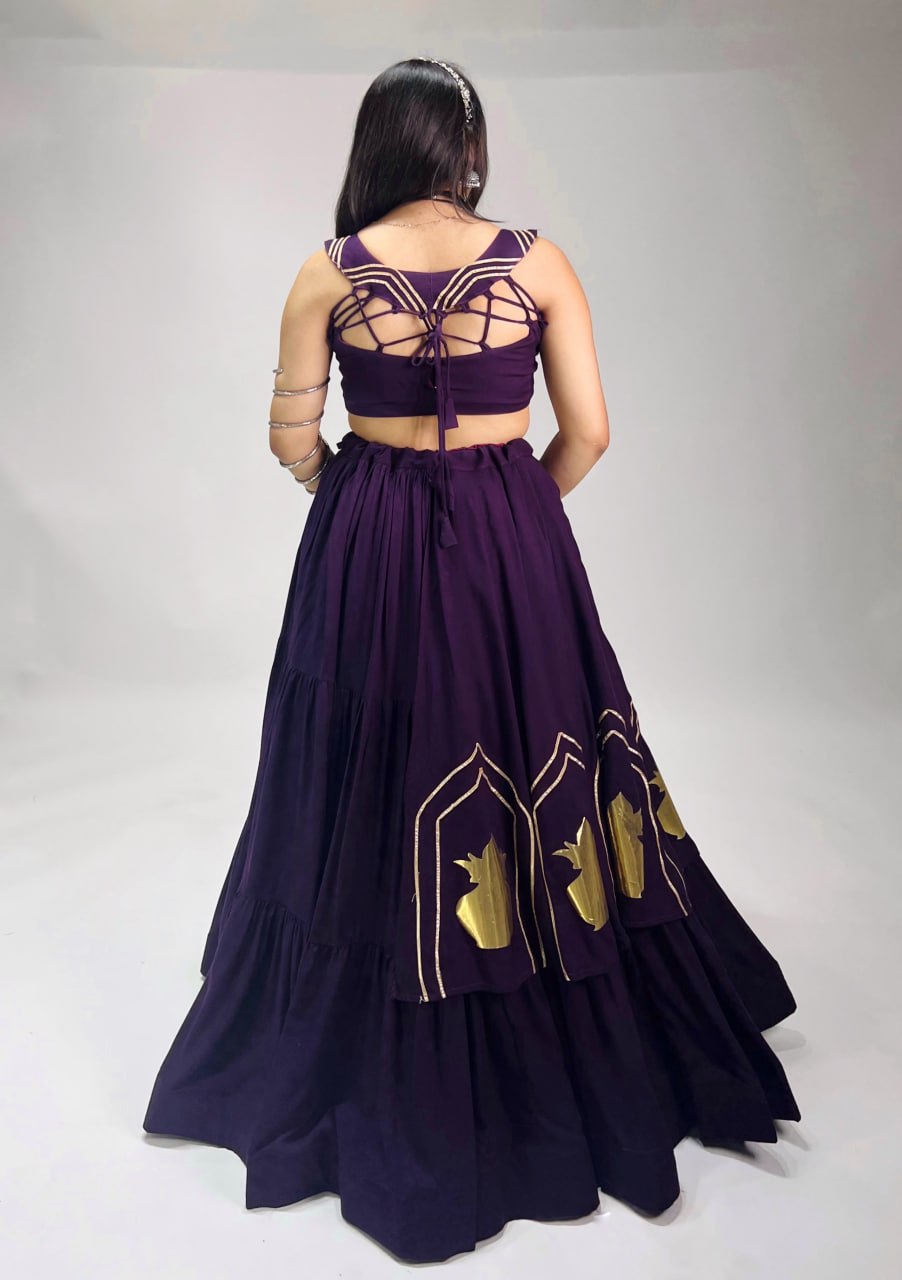 RangBhoomi CHITRA Ethnic Cotton Lehenga Set — Navratri Collection