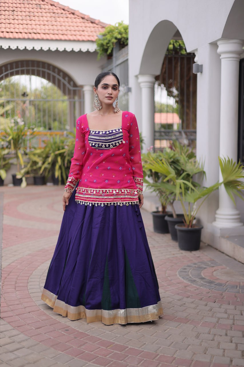 RangBhoomi Navratri Lehenga Choli Collection 2026 - Full-Stitched Festive Set