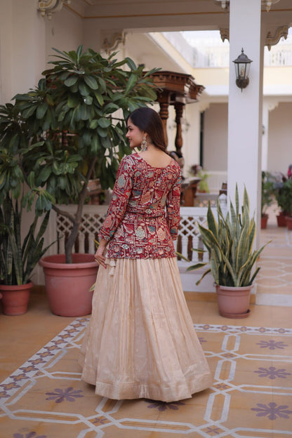 RangBhoomi Premium Ready-to-Wear Lehenga Choli Collection 2026 - Elegant Full-Stitched Ensemble