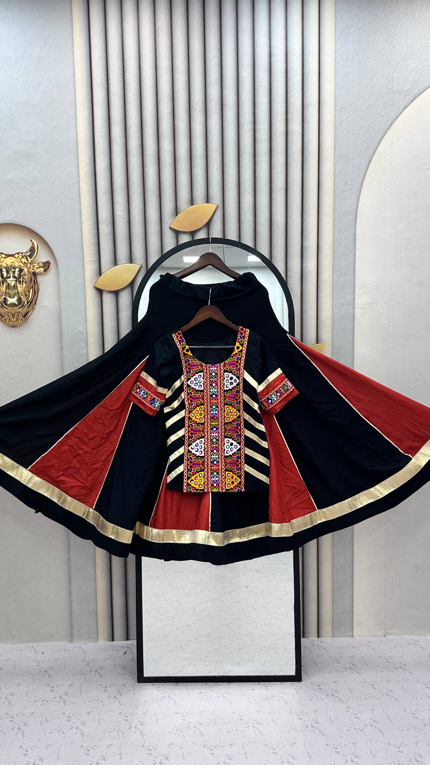 Navratri Special Kediyu Lehenga Set — RangBhoomi Festive Collection