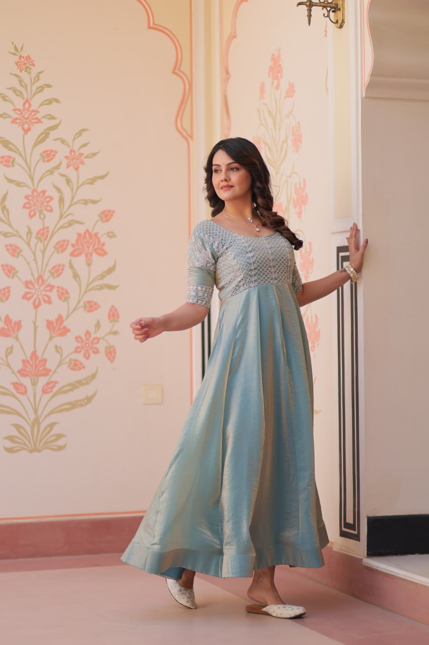 Beaded Radiance Gown